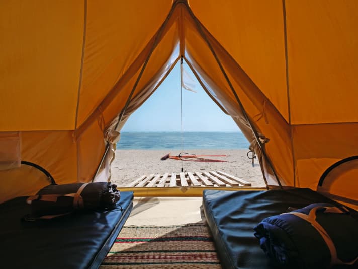 One room with a view please!