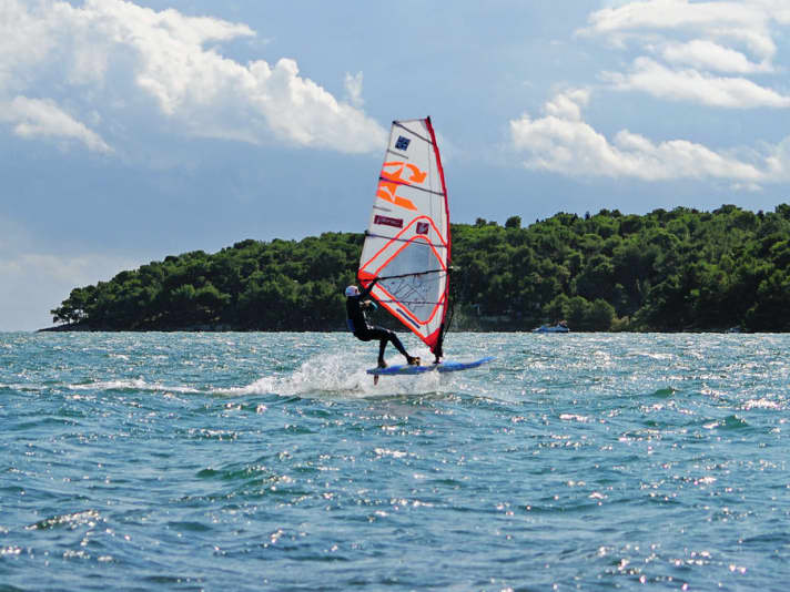 Ein toller Flachwasserspot bei Bora – Punat