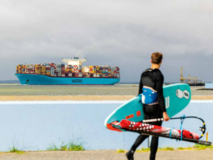 Dicke Pötte gehören in Canvey Island zum Ambiente dazu.