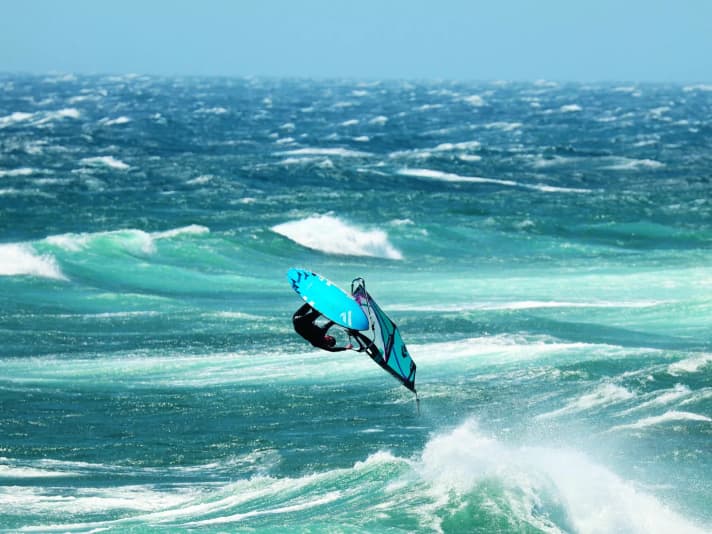 Growing up in Kiel, father Lars was one of the best wave surfers of his time and the rest of the family are windsurfing mad - what is Peter going to become?