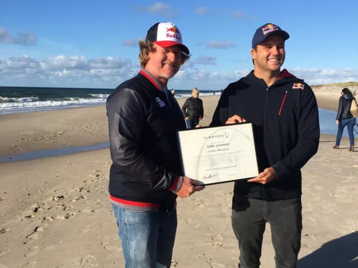 Great honour for Björn Dunkerbeck