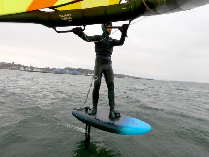 Light wind session in Laboe