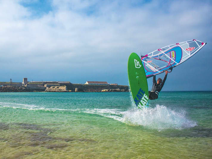 Balneario with perfect shallow water