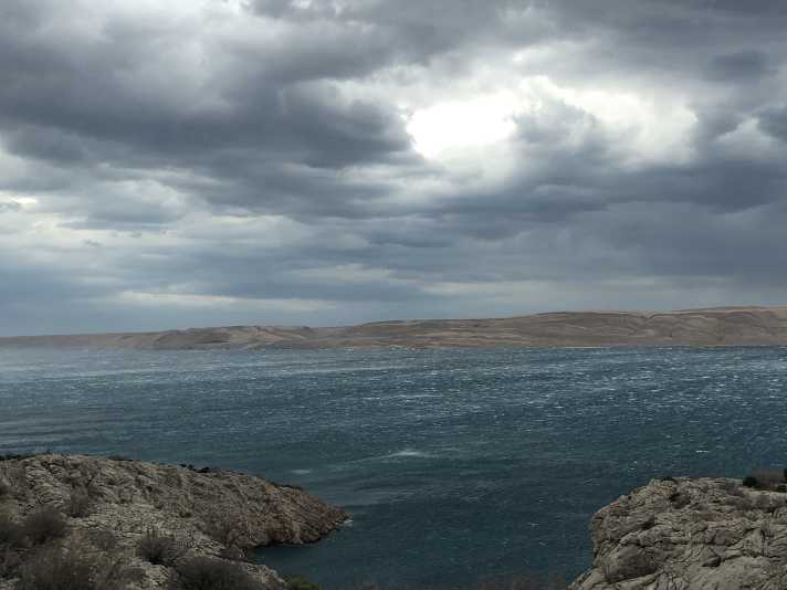 Not a walk in the park! Bora storm in spring