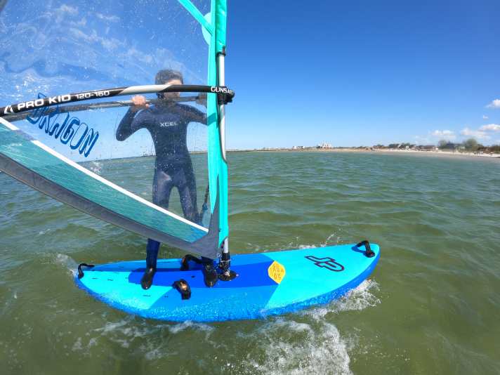 The Dragon sail is available in five sizes