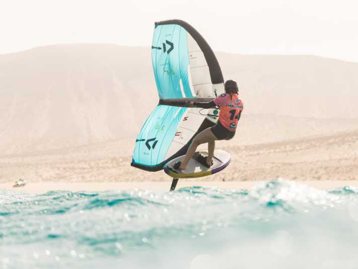 Ein breiter Stance verbessert die Kontrolle im Chop