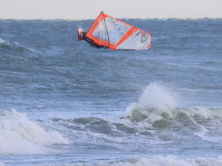 When jumping, the Sailloft Quad is now much easier to control than in the past