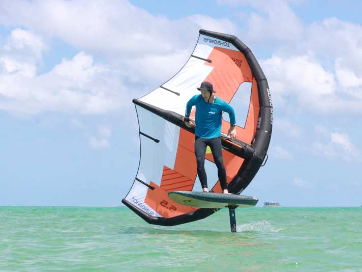 Compact and easy to manoeuvre - the Slingwing V6