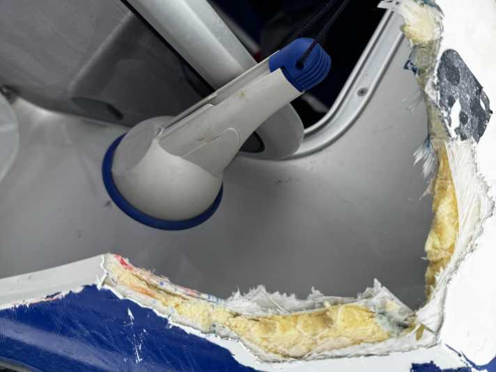 The damage to the board is so extensive that the mission has to be cancelled.