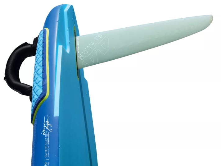 JP-Australia Super Sport 122 LXT - Finne:	JP Slalom 44 cm / Foil-Tuttlebox