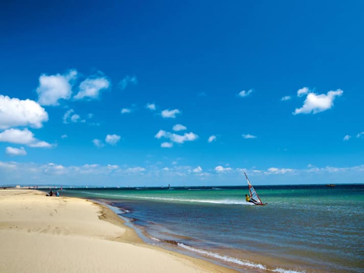 Flachwasser-Spot La Franqui
