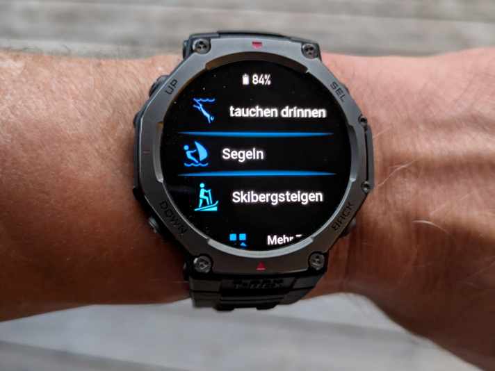 We have selected the sport of sailing for windsurfing tracking - the symbol image also fits.