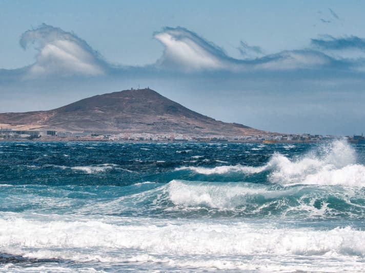 Scientists call this crazy sky formation in Pozo Kelvin-Helmholtz clouds - no weather model can predict them.