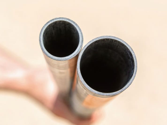 It is not only the diameter but also the wall thickness that distinguishes SDM masts from RDM masts.