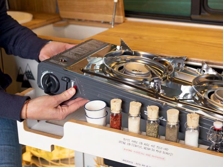 Important: The kitchen functions for delicious meals, quickly cooked by yourself. | F0to: Daniel Simon