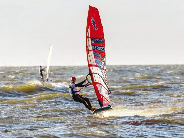 Knowing that you can keep up with the front runners in the World Cup also boosts your self-confidence in the Olympic class.