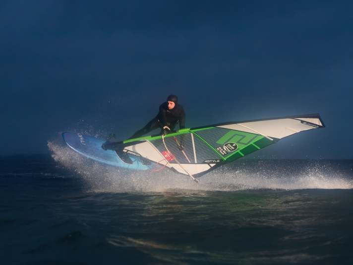 Fabian Grundmann was at least warm - unlike the photographer