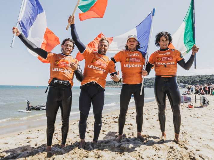 Julien Rattotti, Francesco Cappuzzo, Bastien Escofet und Alessandro Tommasi (v.l.n.r.)