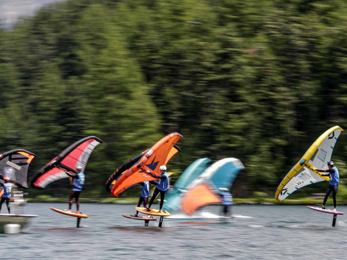 Sieht schneller aus als es war - die Bedingungen waren teilweise grenzwertig | Foto Sailing Energy