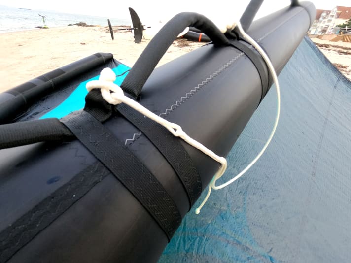 Simple rope version for wings with soft grip loops