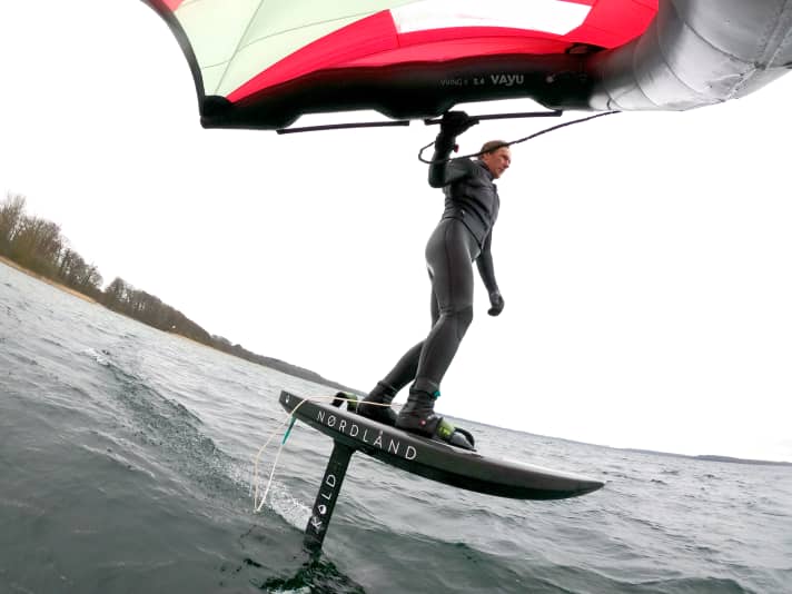 Steuerimpulse setzt das Viking-Foil sofort um