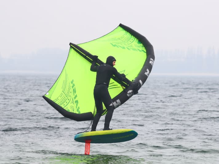 In der Luft hat das neue Wing Craft V2 keinerlei störendes Eigenleben und wirkt sehr reaktiv