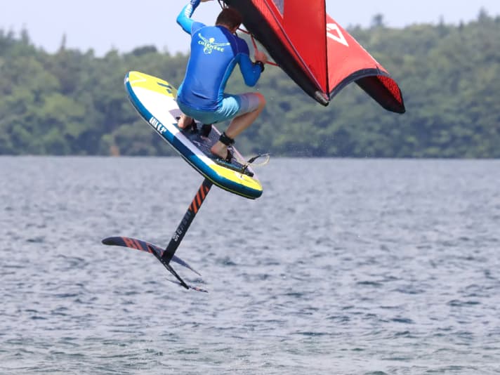 First jumps are also possible with the Tahe Aria Air