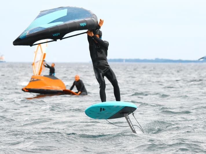 In der Team Edition fällt das Wingboard sehr leicht aus