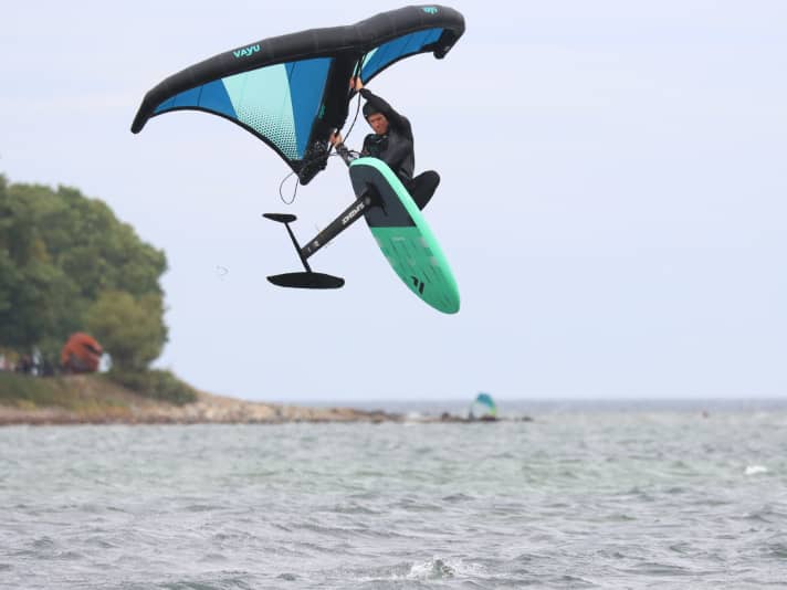 Compact and lightweight - the Sky Wing is the ideal combination for jumping