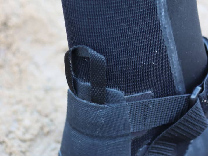 The materials used in the Patagonia R4 winter boot are very thick and robust