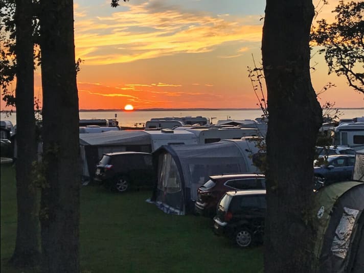Campsite in Assens on Funen