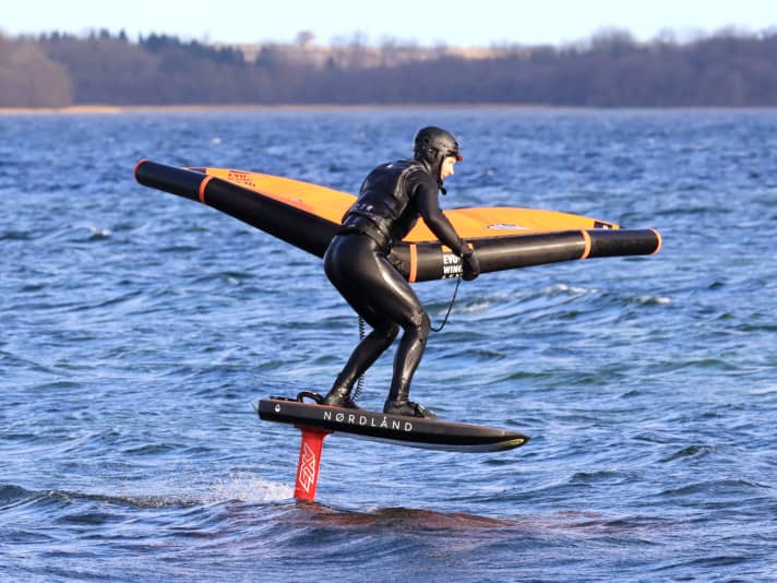 Beim Pumpen auf kleinen Chops oder Absurfen von Dünungswellen hat das Axis HPS 980 besondere Stärken