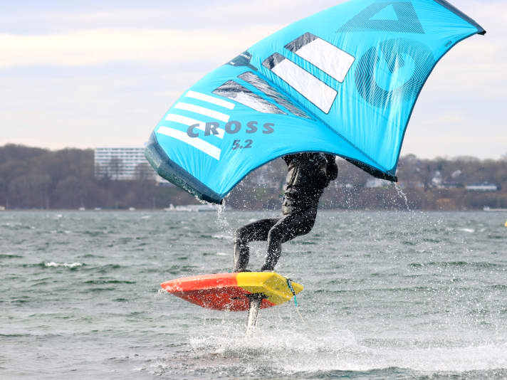 Den GA-Sails Cross Wing haben wir bei unterschiedlichen Bedingungen ausprobiert.