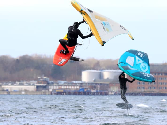 Der Pocket Air ist in der Luft angenehm kompakt