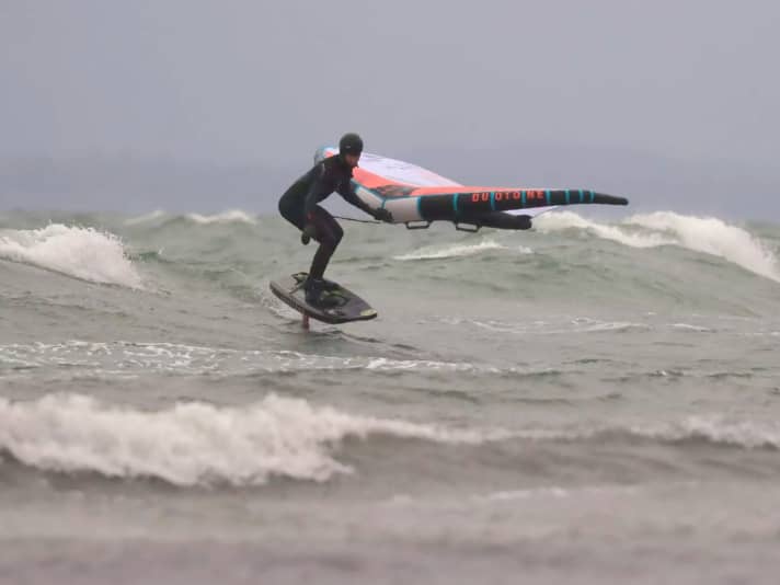 Besondere Stärken hat der Duotone Unit beim Driften in der Welle
