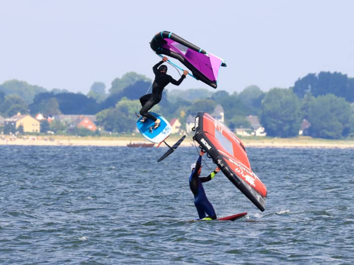 The Duotone Slick Wing in the test