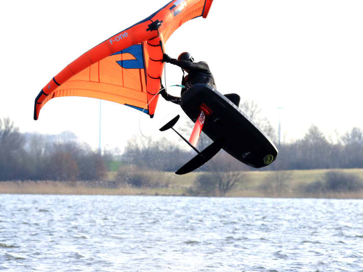 The F-One Strike V2 is one of the lightest wings on the market
