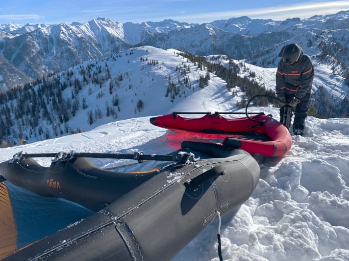 Unfamiliar territory for Seppl Ramsbacher...