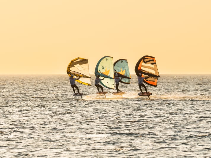 Viana also offers great shallow water conditions downwind of the pier
