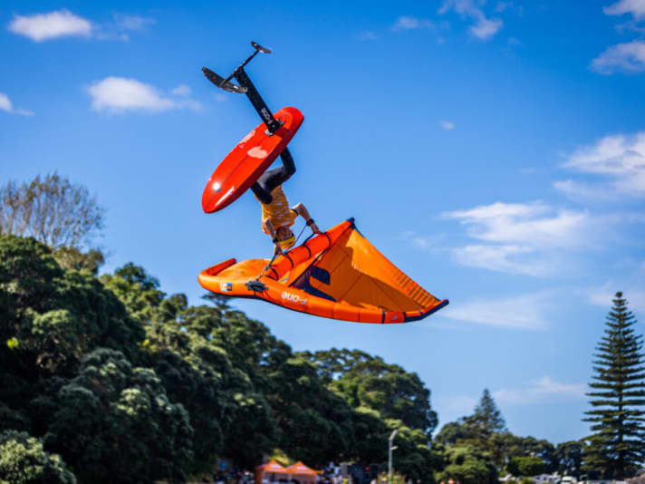 On day 5 of the event, the action went through the roof - and not just for Chris Mac Donald