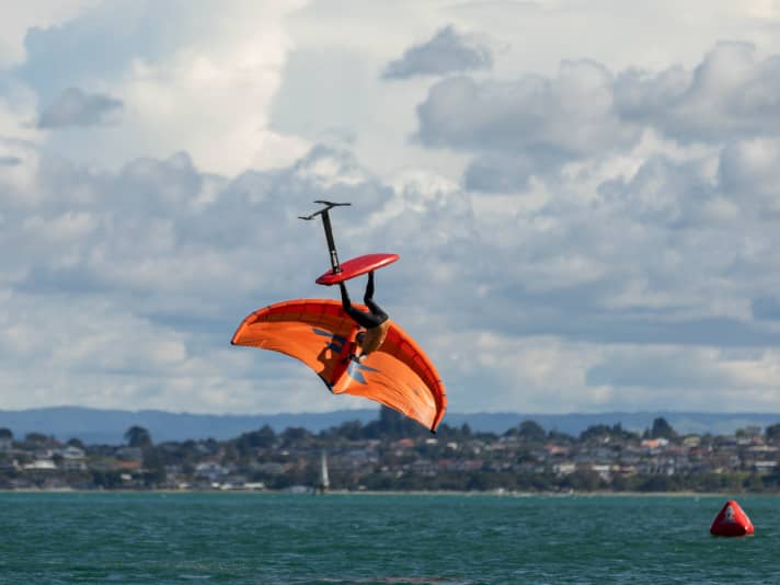 The conditions in Tauranga are still quite changeable
