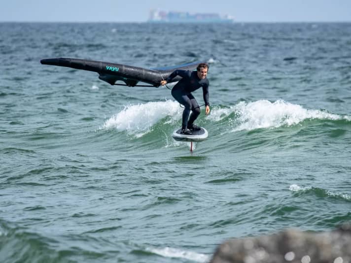 Round waves that break gently are ideal for beginners