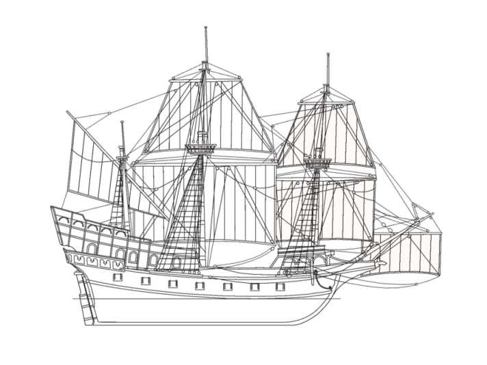 The ‘Golden Hind’: Unlike the replica, the first ‘Golden Hind’ did not bear its famous name from the outset. It was christened ‘Pelican’ at its launch. In Christianity, the bird is regarded as a symbol of self-sacrifice – and thus of Christ himself. Drake took the unusual step of renaming the ship – particularly whilst on a voyage – only after crossing the Atlantic, in Tierra del Fuego, before entering the Strait of Magellan. True to his business acumen, he did so to honour one of his financial backers, Sir Christopher Hatton, whose coat of arms featured a golden hind.