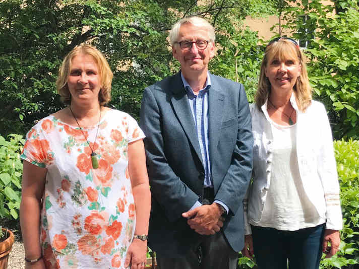 Renée Ohlson, Lutz von Meyerinck, Christina Stenberg, 2018