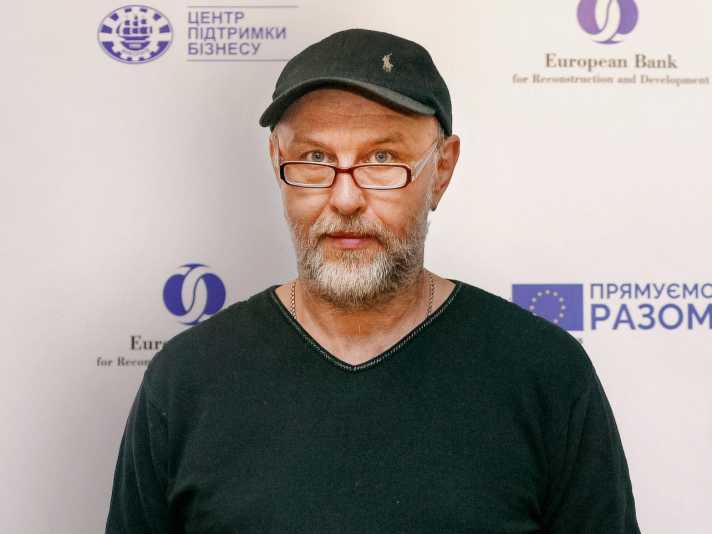 Yuriy Nikolenko, 52, is a designer and creates sailing yachts and motorboats between five and ten metres in length
