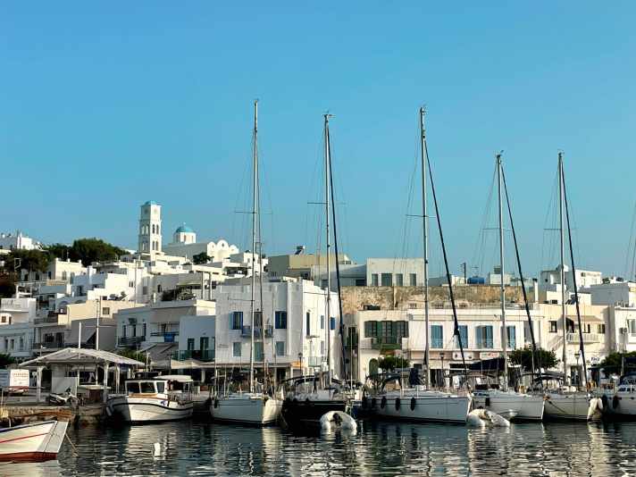 Voyage charter dans les Cyclades, Grèce, 2024, rédaction : YACHT ; Andreas Fritsch,