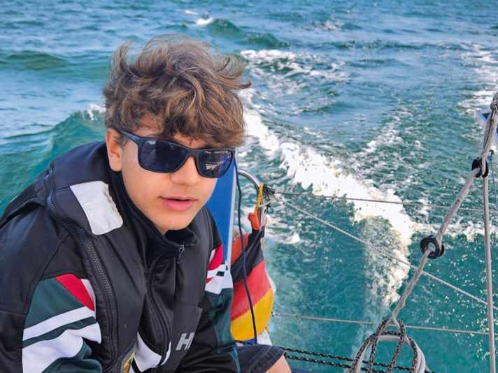 La course a servi de préparation à un objectif plus important. Sebastian Mainz, débutant en voile, rêve de participer à la course transatlantique en solitaire Mini-Transat