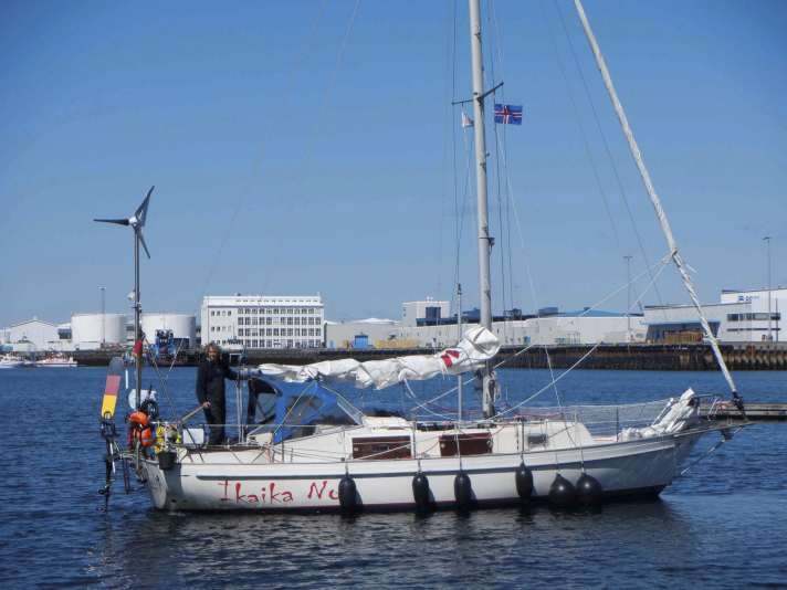 Bulgrin ha la sua "Ikaika Noa" da dieci anni. Raggiungeranno il porto di Reykjavík nell'agosto 2023.