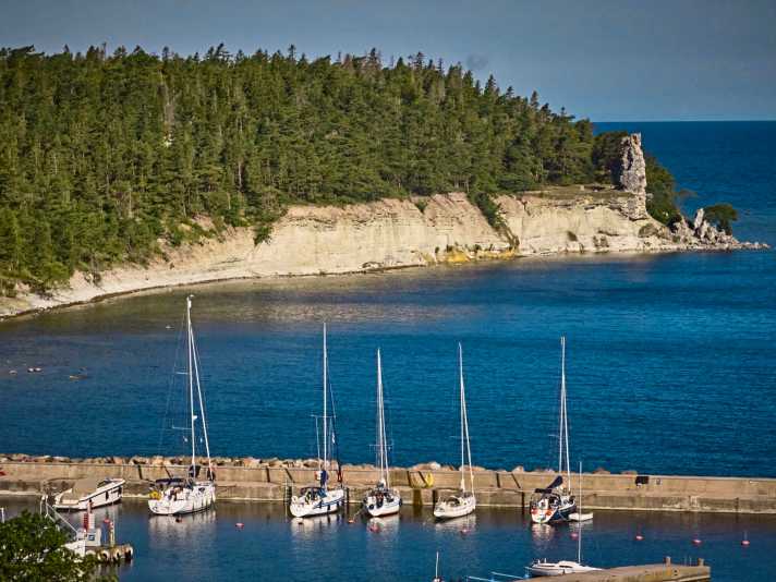 Porto di Lickershamn.