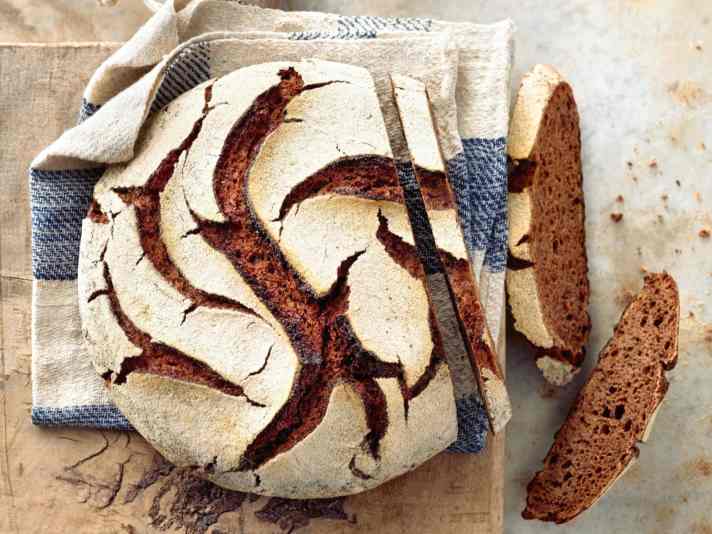 Pane di segale al cioccolato